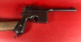 German Mauser Broomhandle 7.63x25mm C96, Stock Holster. Excellent Condition - 13 of 17