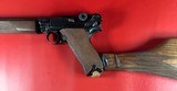 1916 Erfurt P08 Luger 9mm 16.5