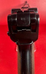 1916 Erfurt P08 Luger 9mm 16.5