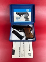 Mauser HSc .380 ACP. Original Box. 2 mags. Test Target. Manual. Excellent condition