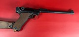 WWI 1918 DWM P08 Artillery Luger. STOCK, 2 mags TOOLS, HOLSTER 9mm - 10 of 17