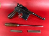 1920s Mauser Broom Handle Bolo 7.63x25mm C96, Excellent Condition - 1 of 12
