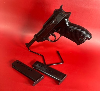 WWII Mauser / Walther P38 BYF 43 9mm 2 mags Excellent Condition