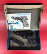 1982 Beretta Model 70S 380 ACP. Italy. Box, papers. Excellent Condition - 1 of 13