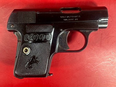 1920 Colt M1908 Vest Pocket Hammerless .25 ACP Holster. Excellent Condition - Image 12 of 14