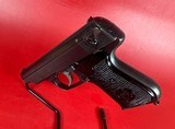 German Army WWII JP Sauer & Sohn, Suhl Model 38H 7.65 .32 ACP Excellent.