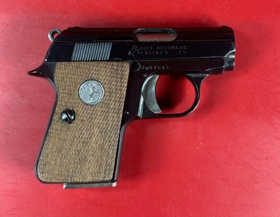 1973 COLT JUNIOR 25 ACP. Box w manual. Excellent condition. American made. - Image 11 of 14