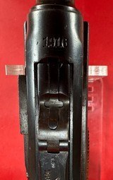 1916 German Erfurt P08 Luger 9mm Matching. Holster. Tool. 2 mags Excellent - 8 of 18