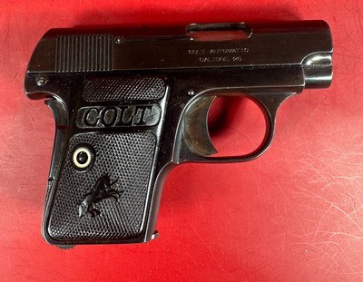1915 Colt M1908 Vest Pocket Hammerless .25 ACP Excellent Condition - Image 11 of 12