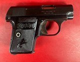 1915 Colt M1908 Vest Pocket Hammerless .25 ACP Excellent Condition - Image 11 of 12
