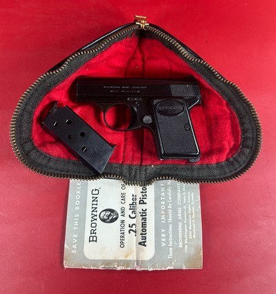1968 Browning Baby Browning 25 ACP 6.35 mm Belgium. Excellent condition. - Image 1 of 13