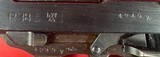 WWII Mauser / Walther P38 BYF 44 9mm 2 mags. Holster. Excellent Condition - Image 12 of 20