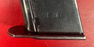 WWII Mauser / Walther P38 BYF 44 9mm 2 mags. Holster. Excellent Condition - Image 15 of 20