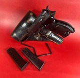 WWII Mauser / Walther P38 BYF 44 9mm 2 mags. Holster. Excellent Condition - Image 1 of 20