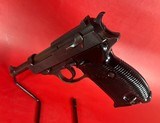 WWII Mauser / Walther P38 BYF 44 9mm 2 mags. Holster. Excellent Condition - Image 2 of 20