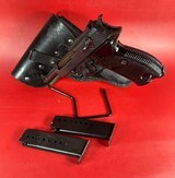 WWII 1944 WALTHER P38 CYQ Spreewerk. 9mm 2mags Holster. Excellent condition - Image 1 of 18