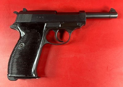 WWII 1944 WALTHER P38 CYQ Spreewerk. 9mm 2mags Holster. Excellent condition - Image 12 of 18