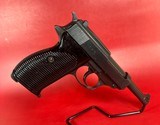 WWII 1944 WALTHER P38 CYQ Spreewerk. 9mm 2mags Holster. Excellent condition - Image 3 of 18