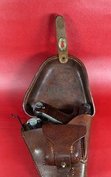 WWII Japanese Type 14 Nambu 8mm 1944 Nagoya. Holster. 2 mags. Excellent - Image 13 of 15