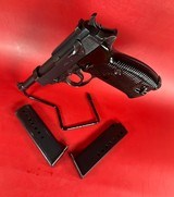 WWII 1944 WALTHER P38 CYQ Spreewerk. 9mm. 2 mags. Excellent condition. - Image 1 of 16