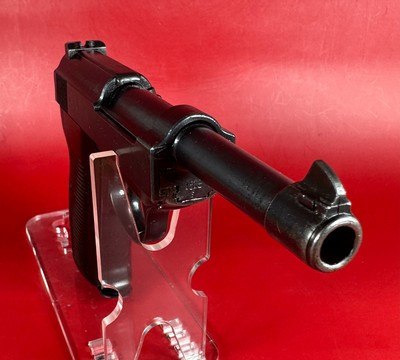 WWII 1944 WALTHER P38 CYQ Spreewerk. 9mm. 2 mags. Excellent condition. - Image 5 of 16