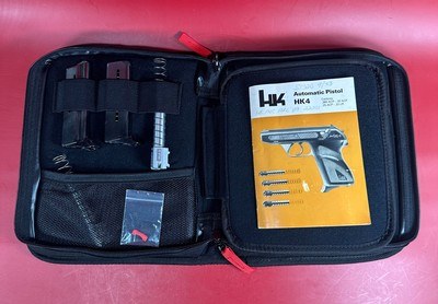 Heckler & Koch H&K HK4 Three Barrel Set 32 ACP 380 ACP 22 LR Excellent - Image 3 of 16
