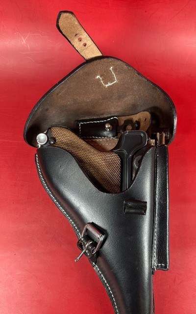 Prussian Police. 1920s DWM Luger P08 9mm Luger. Holster. 2 mags. Excellent - Image 17 of 19