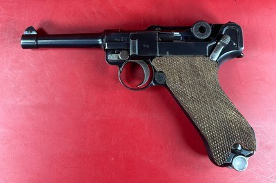 Prussian Police. 1920s DWM Luger P08 9mm Luger. Holster. 2 mags. Excellent - Image 11 of 19