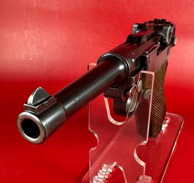 Prussian Police. 1920s DWM Luger P08 9mm Luger. Holster. 2 mags. Excellent - Image 4 of 19