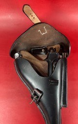 Prussian Police. 1920s DWM Luger P08 9mm Luger. Holster. 2 mags. Excellent - Image 17 of 19