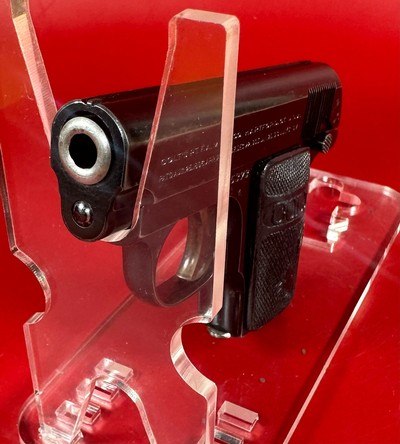1922 Colt M1908 Vest Pocket Hammerless .25 ACP Excellent Condition - Image 3 of 12