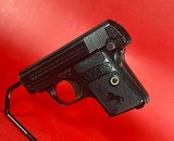 1922 Colt M1908 Vest Pocket Hammerless .25 ACP Excellent Condition - Image 1 of 12