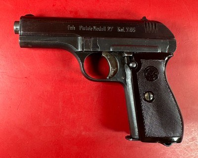 WW2 German MARKED CZ Model 27. 7.65mm Holster Excellent Condition. vz.27 - Image 9 of 19