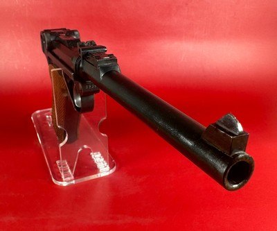 German Army DWM P08 Artillery Luger. STOCK, TOOLS, 2 MAGS 9mm. Excellent - Image 5 of 16