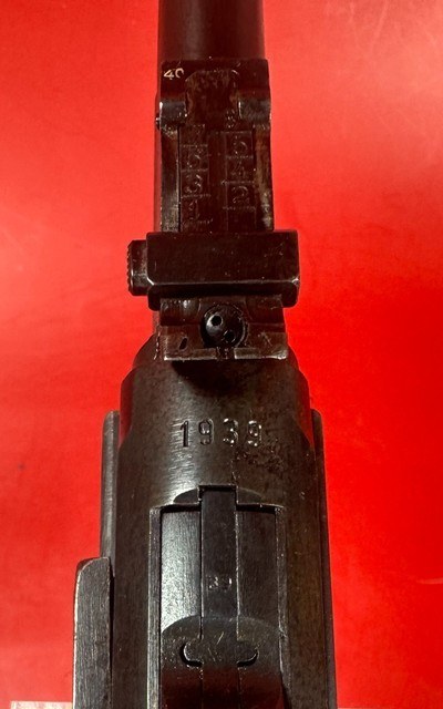 German Army DWM P08 Artillery Luger. STOCK, TOOLS, 2 MAGS 9mm. Excellent - Image 8 of 16