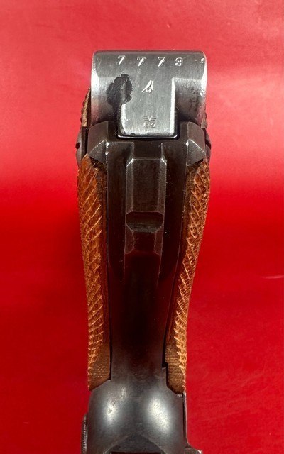 German Army DWM P08 Artillery Luger. STOCK, TOOLS, 2 MAGS 9mm. Excellent - Image 11 of 16