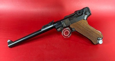 German Army DWM P08 Artillery Luger. STOCK, TOOLS, 2 MAGS 9mm. Excellent - Image 2 of 16