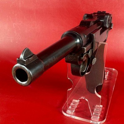 WWI 1916 DWM Luger P08 9mm Luger. All matching. Holster. 2 mags. Excellent - Image 4 of 17