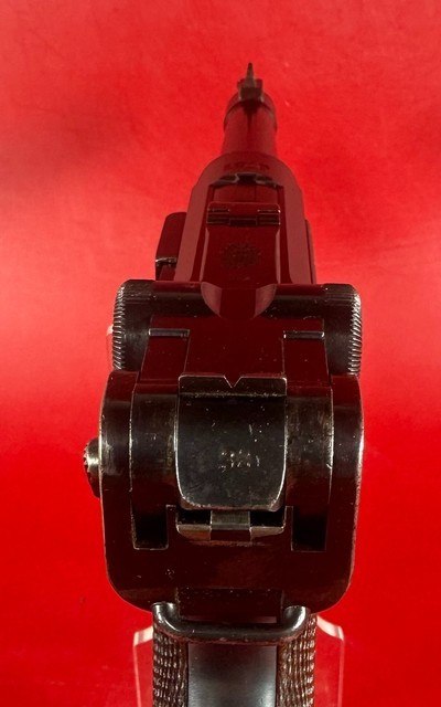 WWI 1916 DWM Luger P08 9mm Luger. All matching. Holster. 2 mags. Excellent - Image 6 of 17