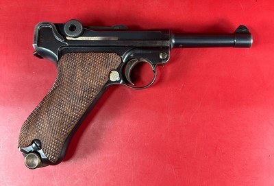 German DWM Luger Pistol P08 .30 Luger. Tool. All Matching. Excellent Cond - Image 12 of 12