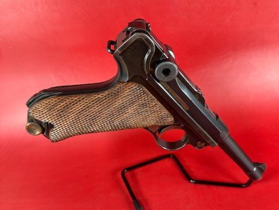 German DWM Luger Pistol P08 .30 Luger. Tool. All Matching. Excellent Cond - Image 3 of 12