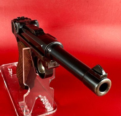 German DWM Luger Pistol P08 .30 Luger. Tool. All Matching. Excellent Cond - Image 5 of 12