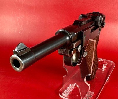 German DWM Luger Pistol P08 .30 Luger. Tool. All Matching. Excellent Cond - Image 4 of 12