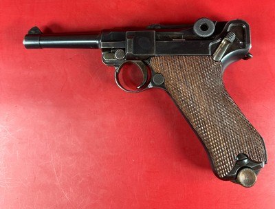 German DWM Luger Pistol P08 .30 Luger. Tool. All Matching. Excellent Cond - Image 11 of 12