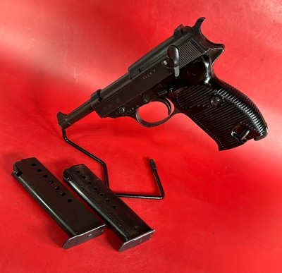 WWII Mauser / Walther P38 BYF 43 9mm 2 mags Excellent Condition - Image 1 of 15
