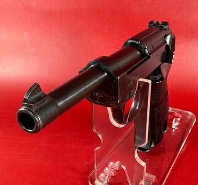 WWII Mauser / Walther P38 BYF 43 9mm 2 mags Excellent Condition - Image 4 of 15