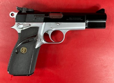 Belgium Browning Hi power, Two Tone, Practical 9mm, 2 13rd mags. LNIB. Rare - Image 11 of 13