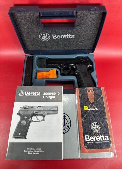 Beretta 8040 F Cougar 40 S&W 3.7