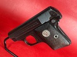 1917 Colt M1908 Vest Pocket Hammerless .25 ACP. Walnut. Excellent Condition - Image 2 of 13