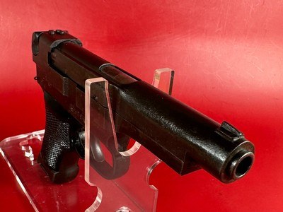 1944 WWII Japanese Type 94 Nambu 8mm Holster Rare Excellent Condition - Image 5 of 15